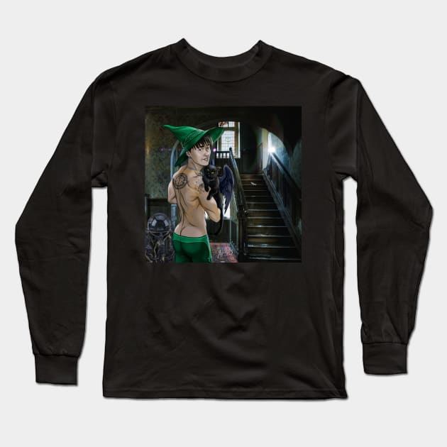 House witch Long Sleeve T-Shirt by JoeBoy101